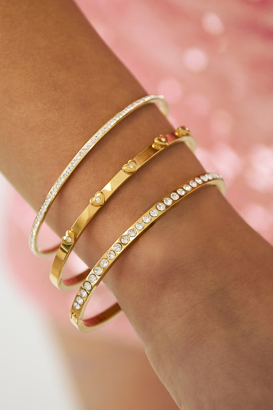 Armband | Tiny heart bangle