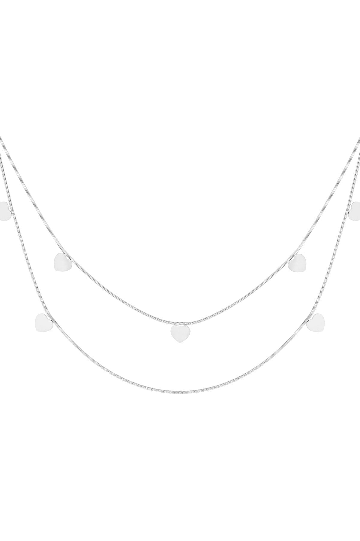 Ketting | Heart layers