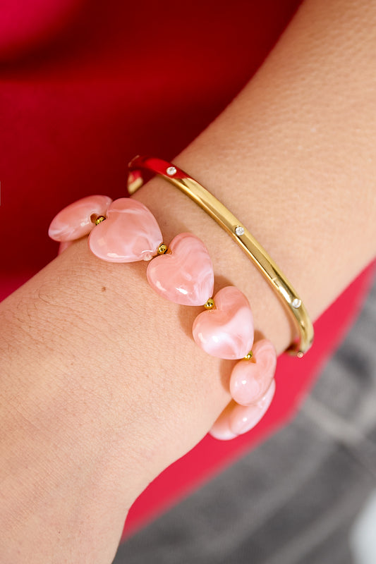 Kralenarmband | Candy hearts