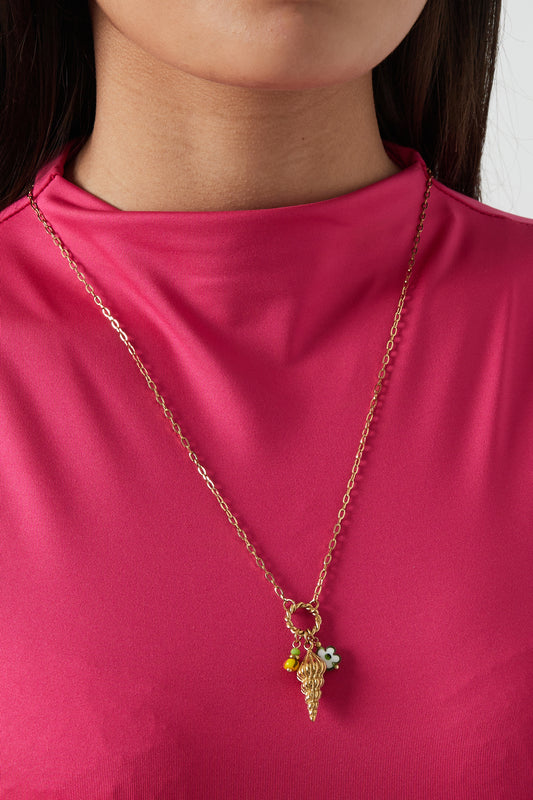 Ketting | Shell charm