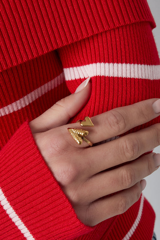 Ring | Dual hearts
