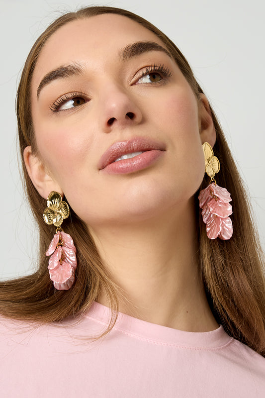 Oorbellen | Pearl blossom