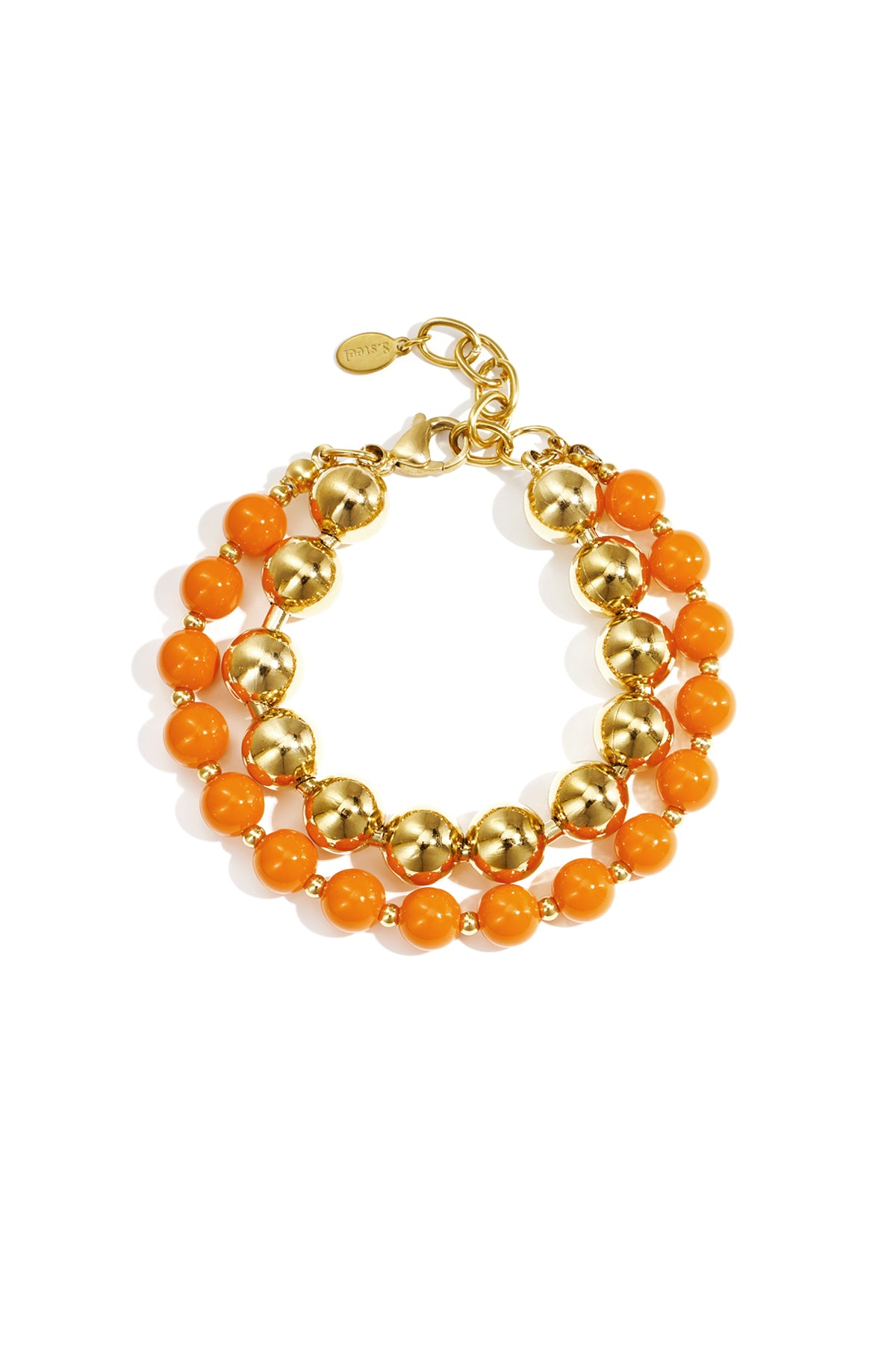 Kralenarmband | Golden layers