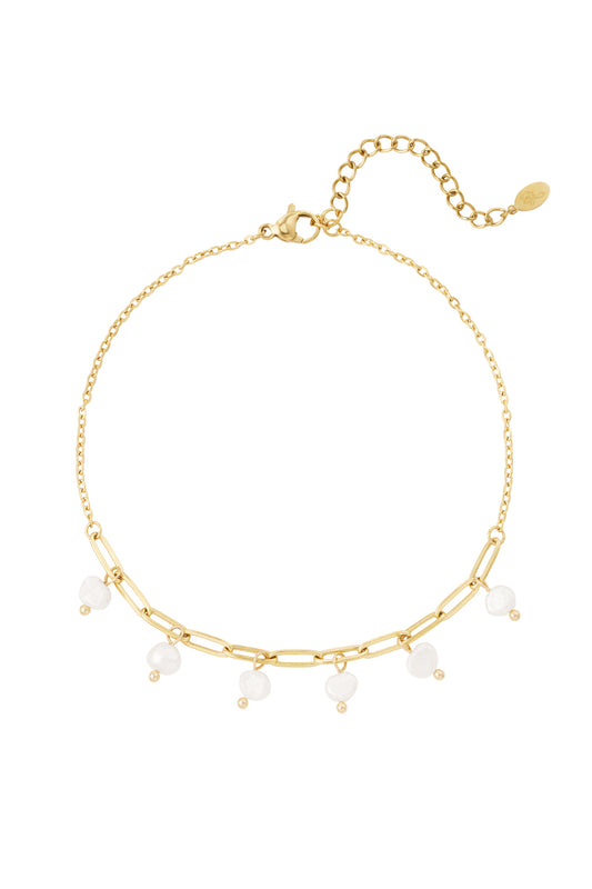 Enkelbandje | Pearl chain