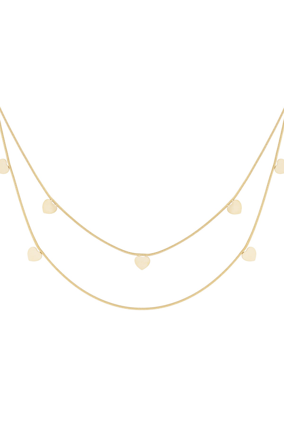 Ketting | Heart layers