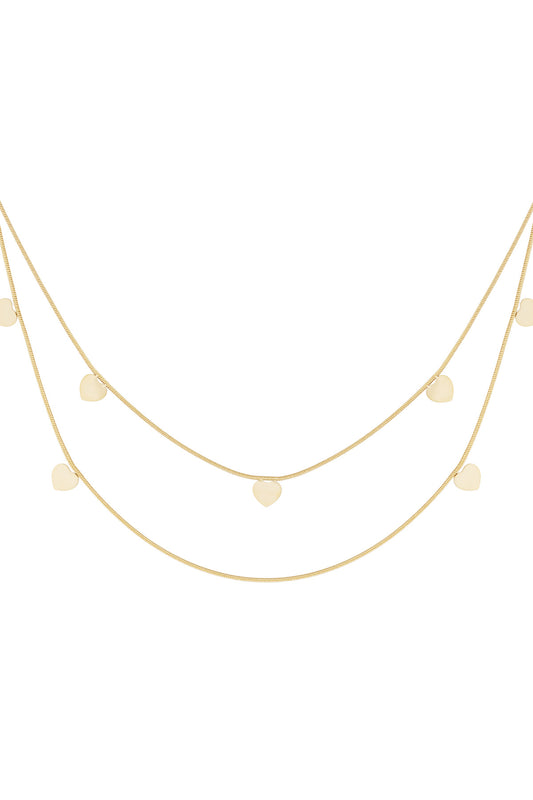 Ketting | Heart layers