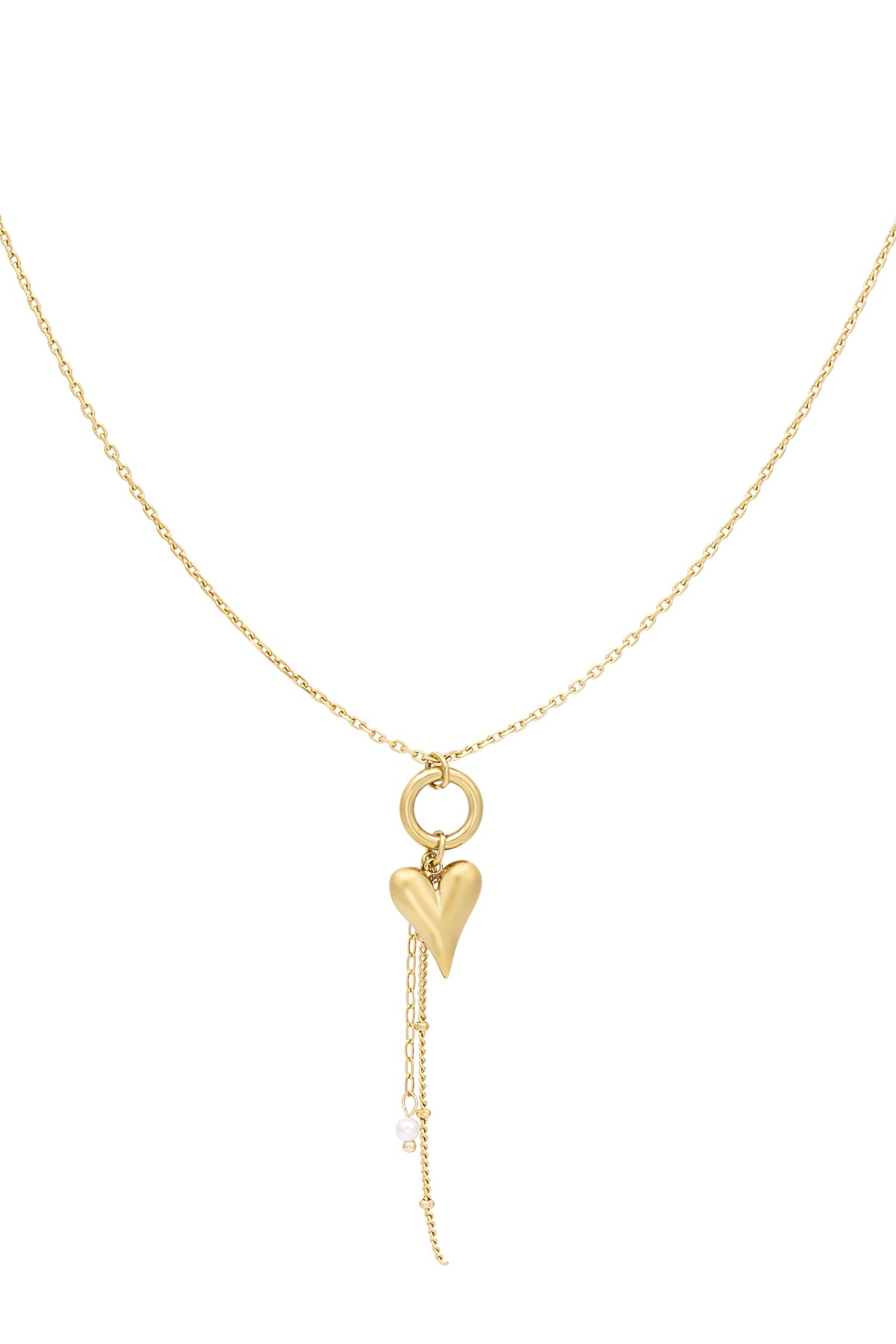 Ketting | Pure heart drop