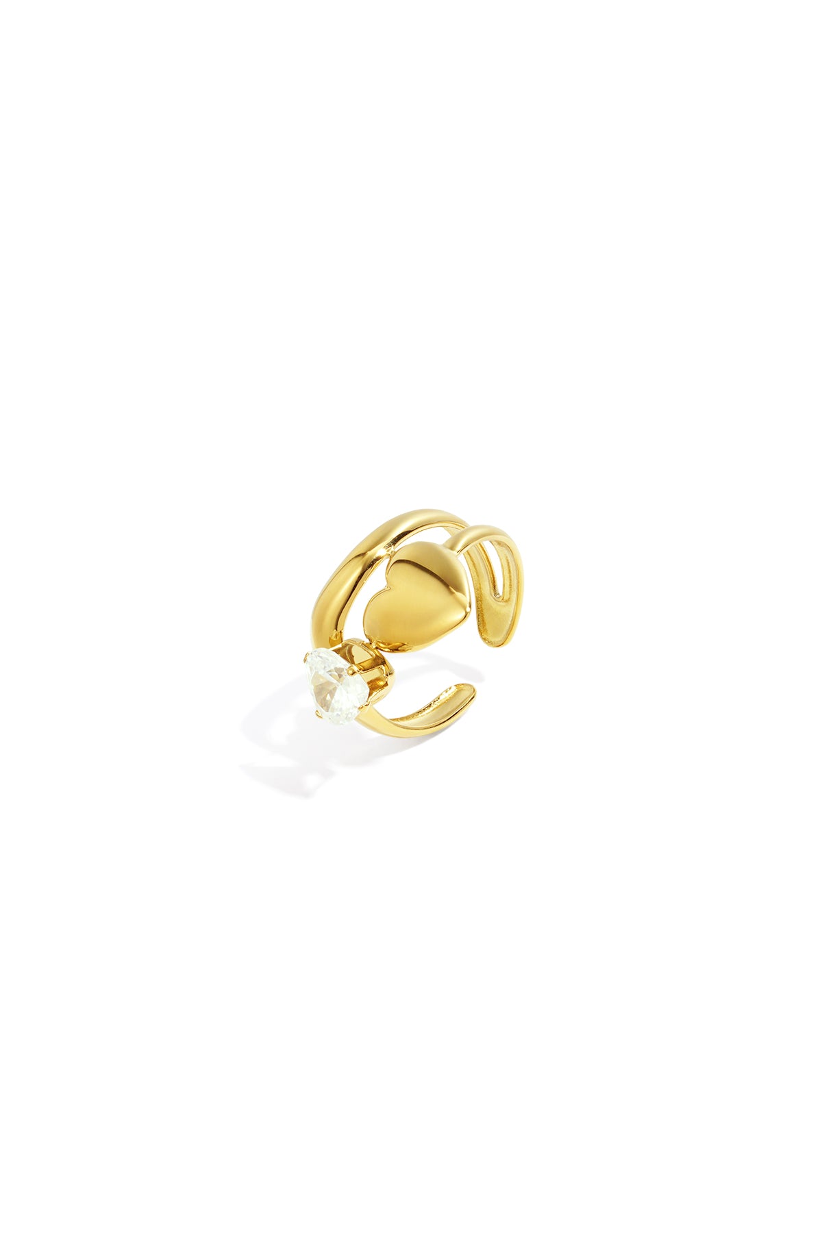 Ring | Heart sparkle