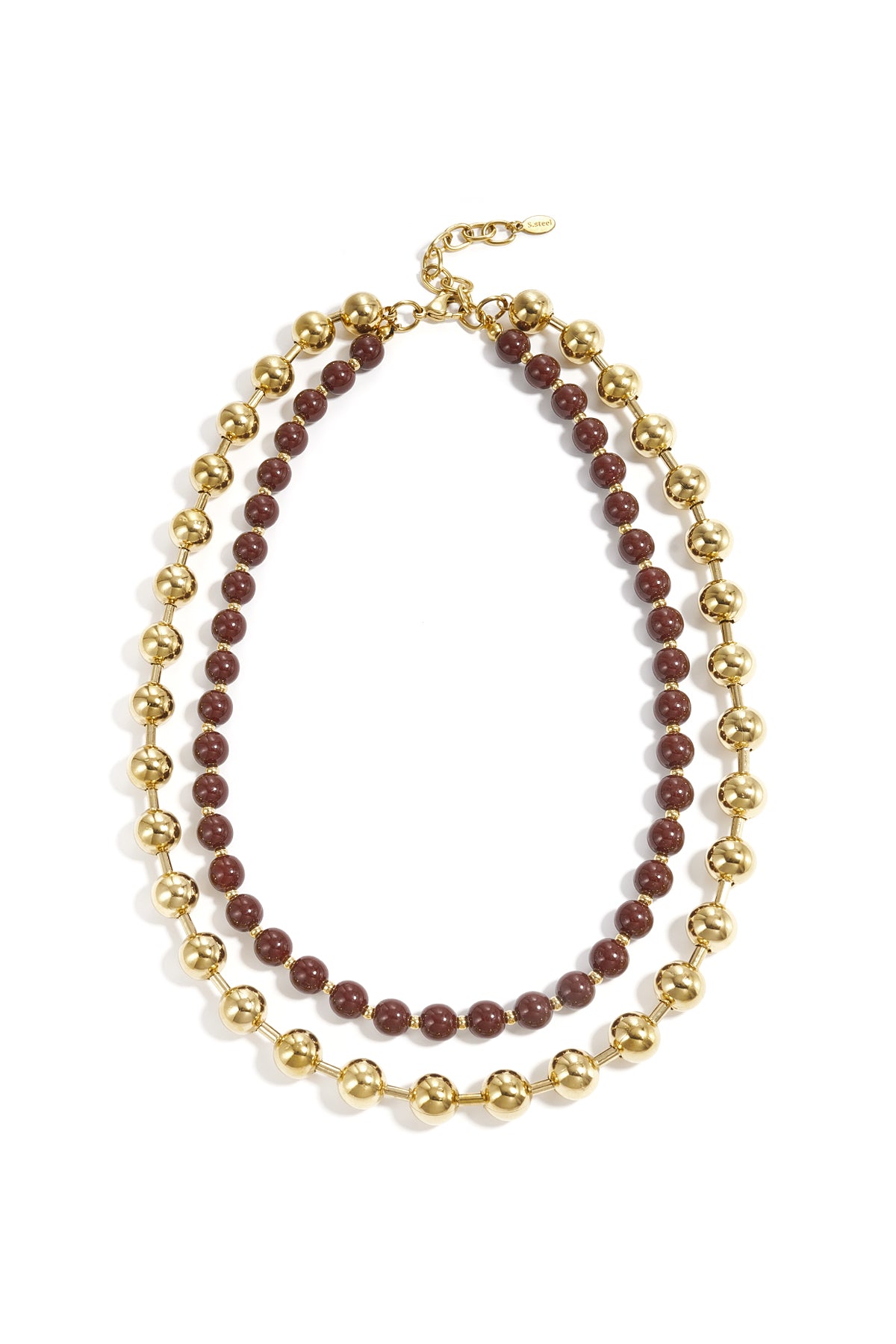 Kralenketting | Golden layers
