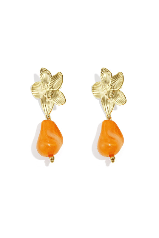 Oorbellen | Floral drop