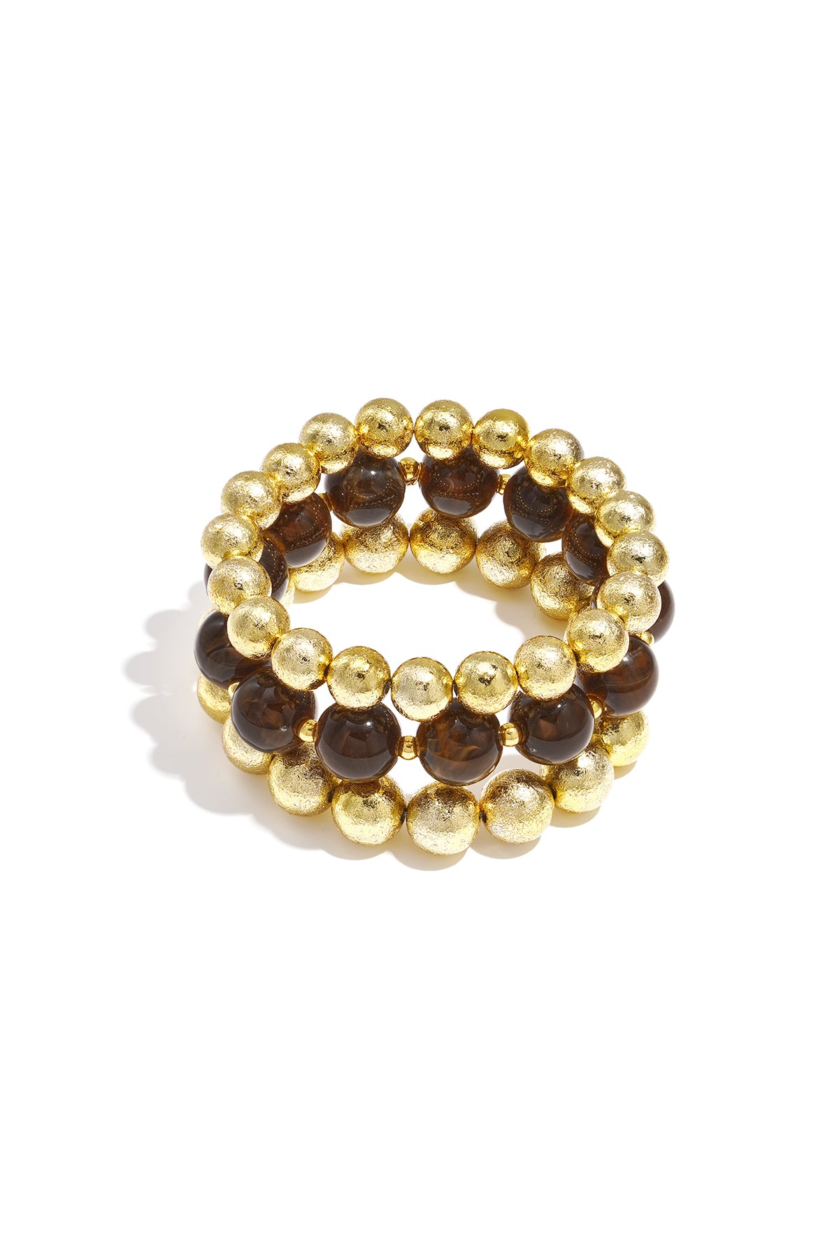 Kralenarmband | Golden layers