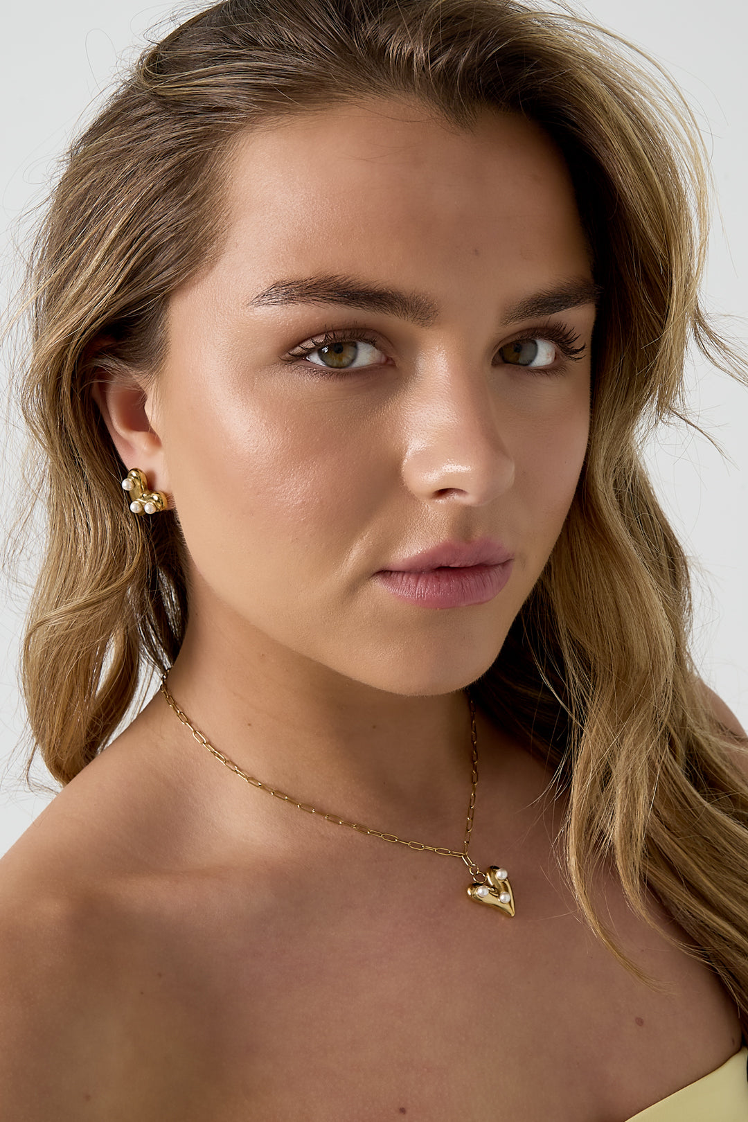 Ketting | Pearl heart