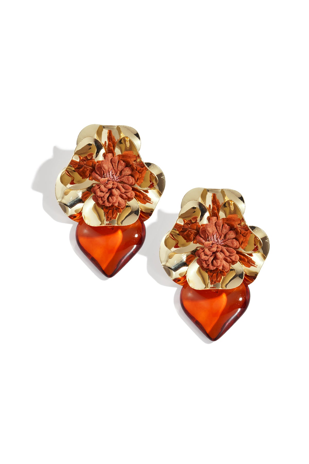 Oorbellen | Blooming heart