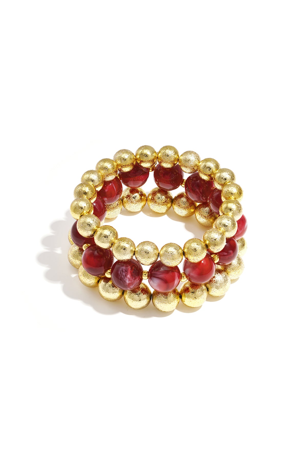 Kralenarmband | Golden layers
