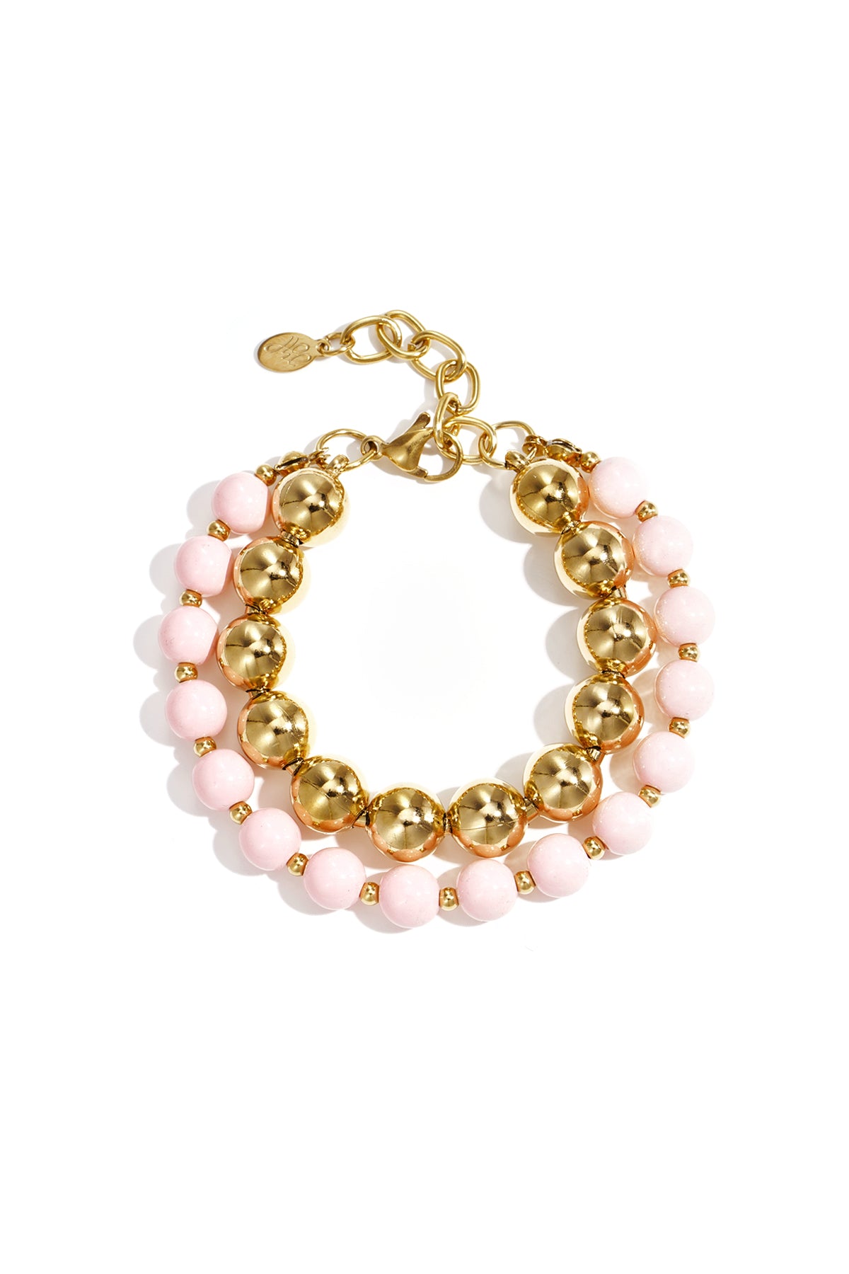 Kralenarmband | Golden layers