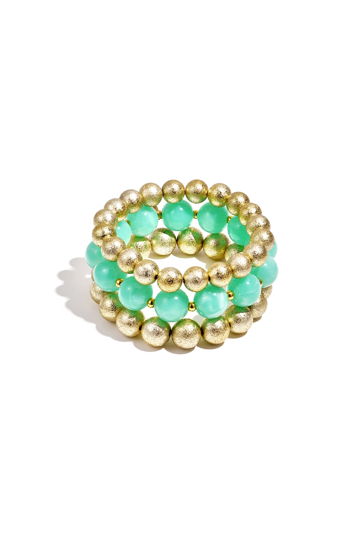 Kralenarmband | Golden layers