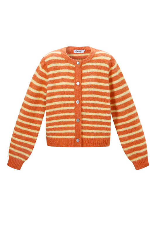 Koningsdag | Vest orange stripes