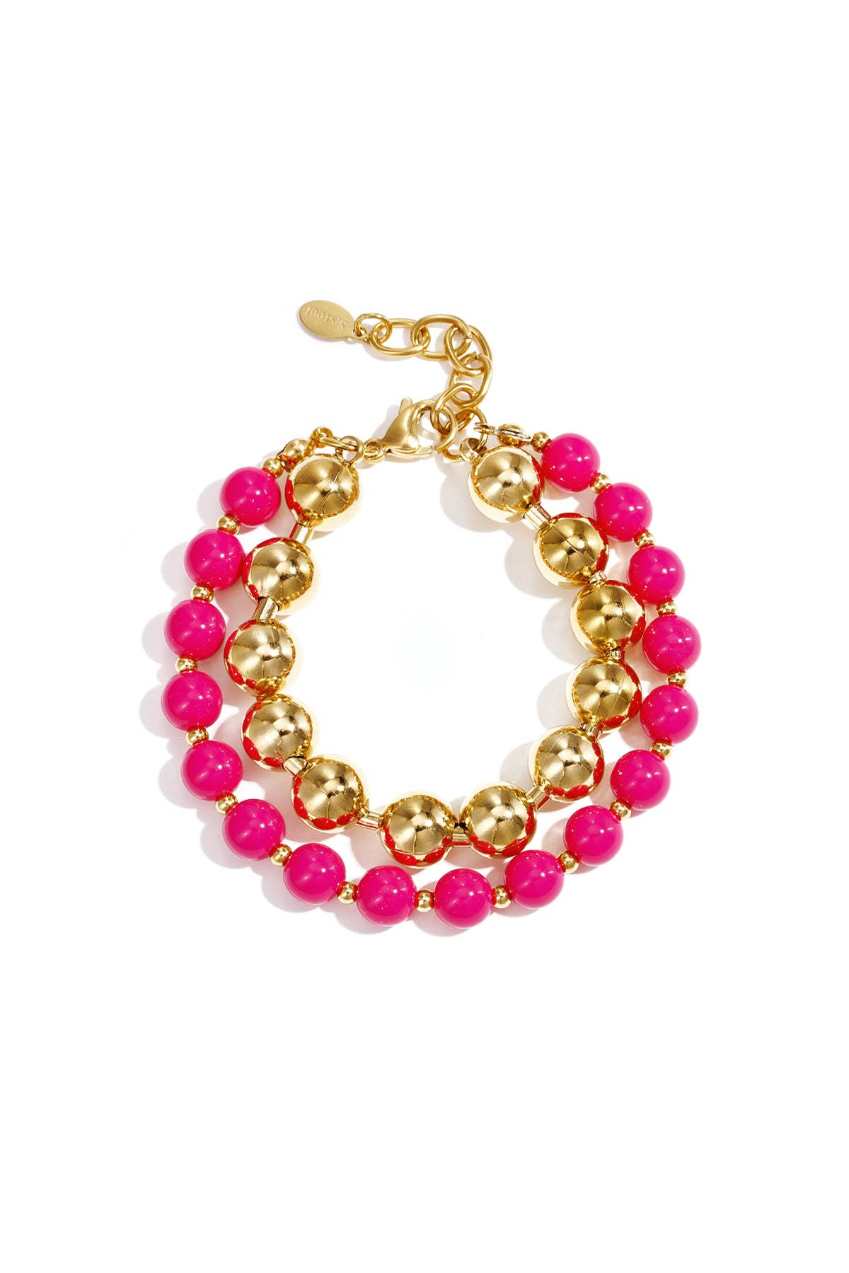 Kralenarmband | Golden layers