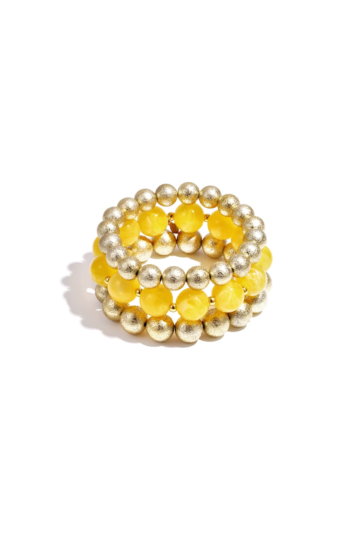 Kralenarmband | Golden layers