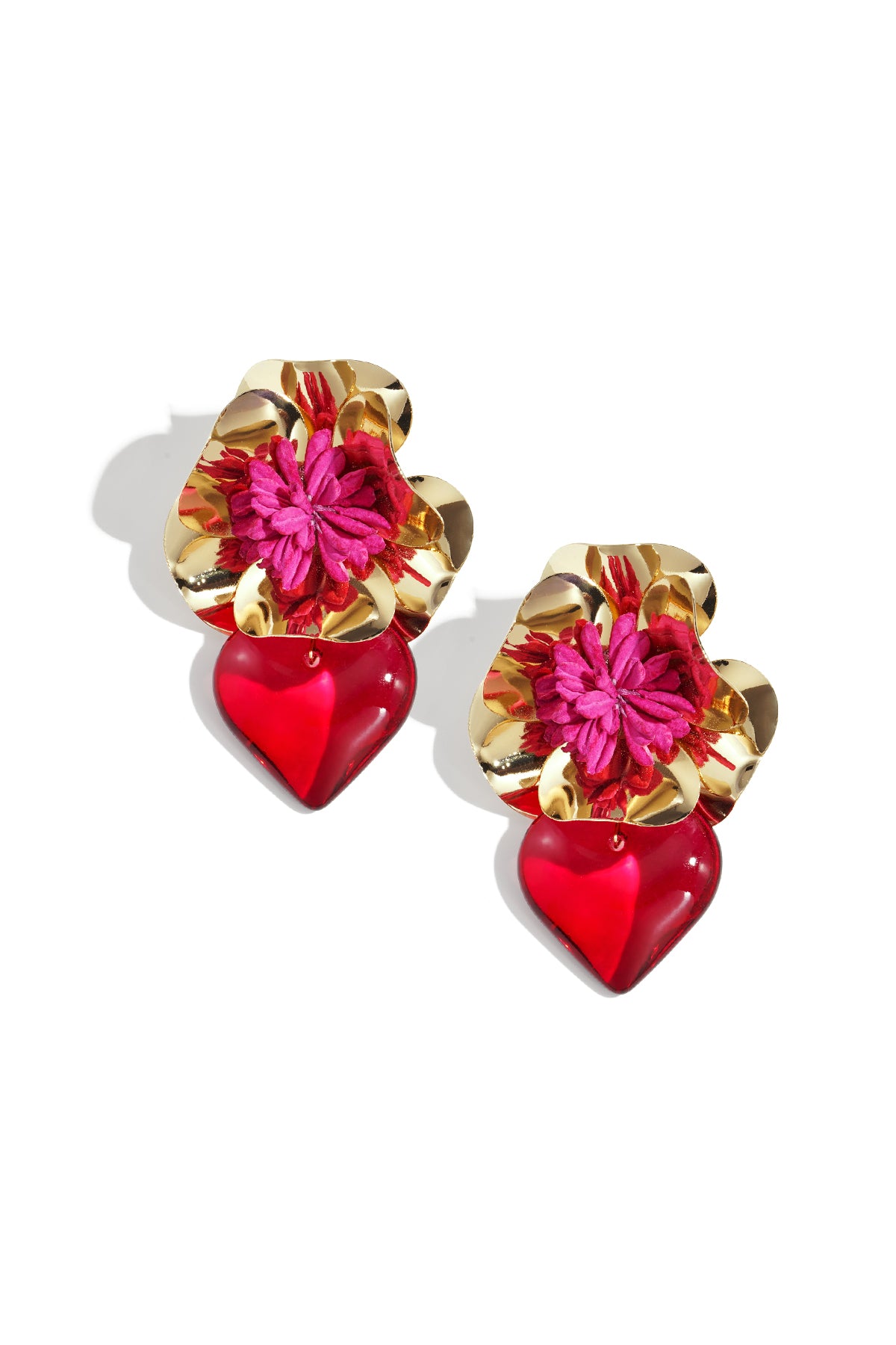 Oorbellen | Blooming heart