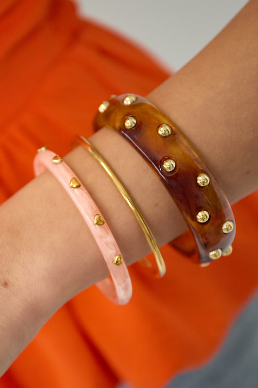 Armband | Sweet heart bangle set