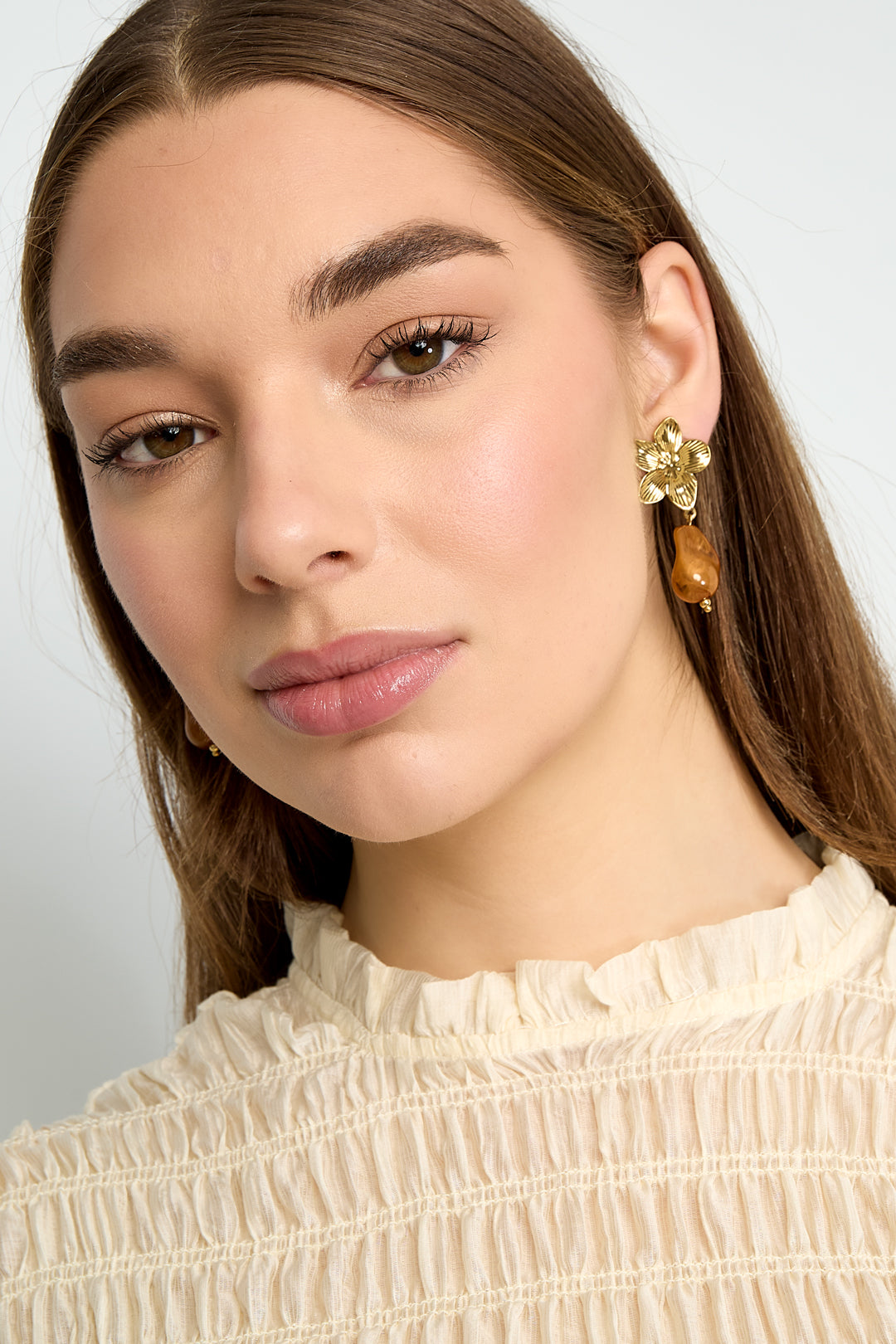 Oorbellen | Floral drop