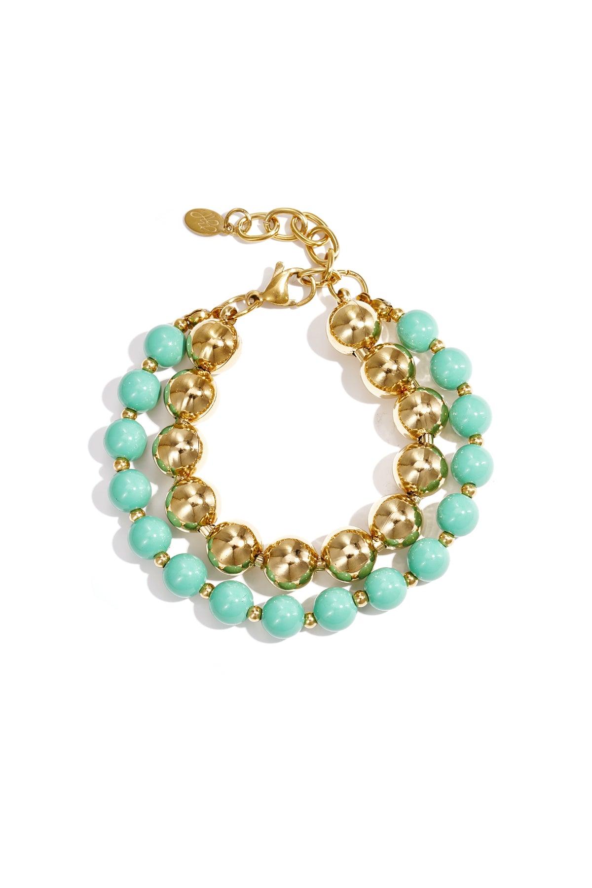 Kralenarmband | Golden layers