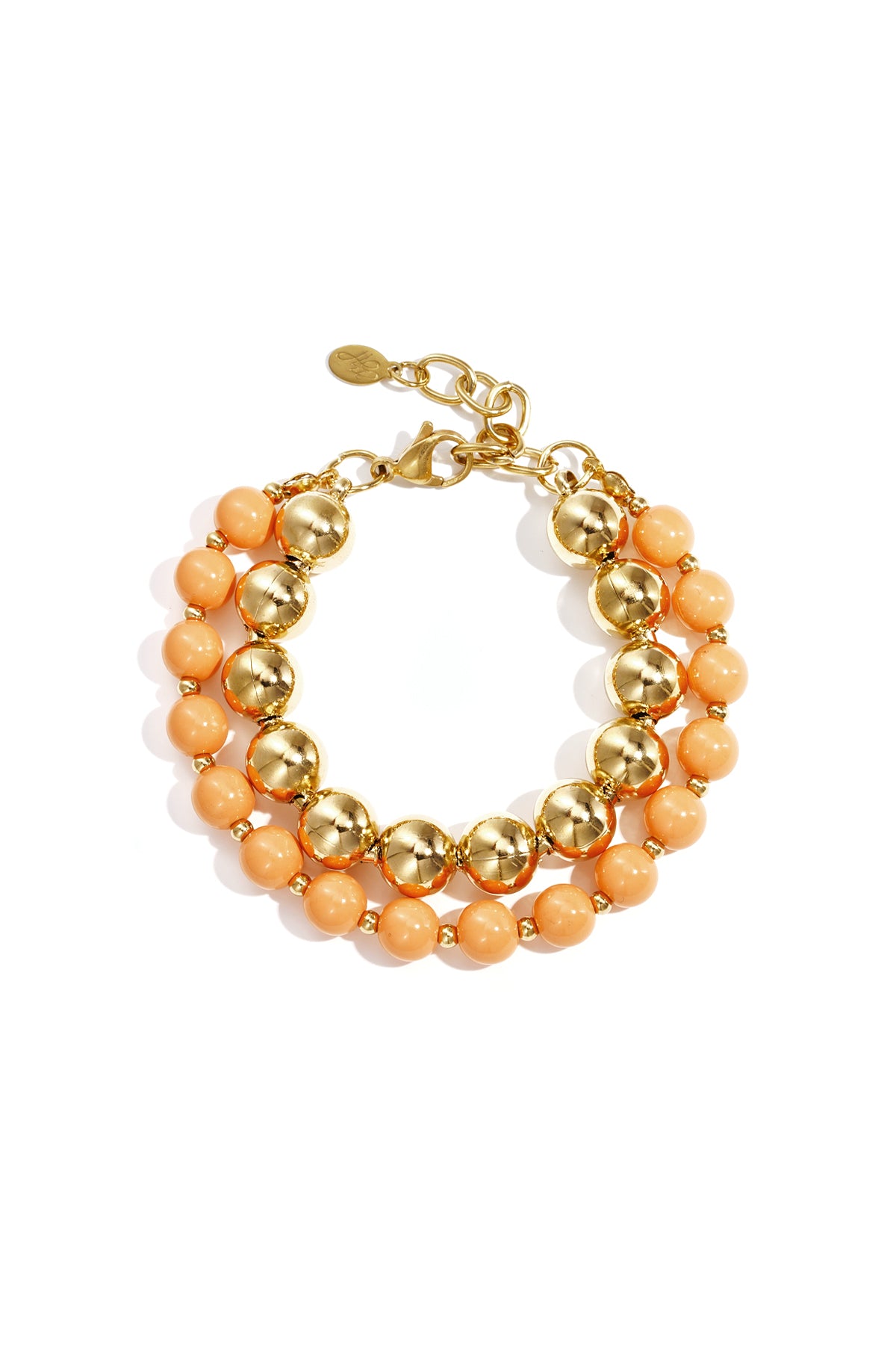 Kralenarmband | Golden layers