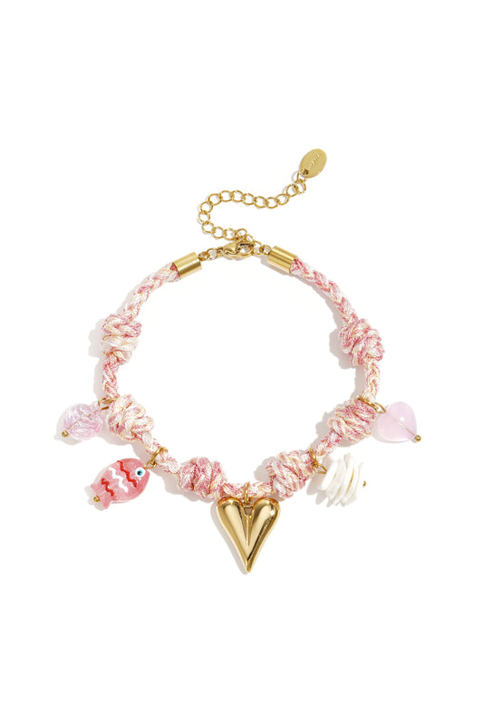 Armband | Summer charm rope
