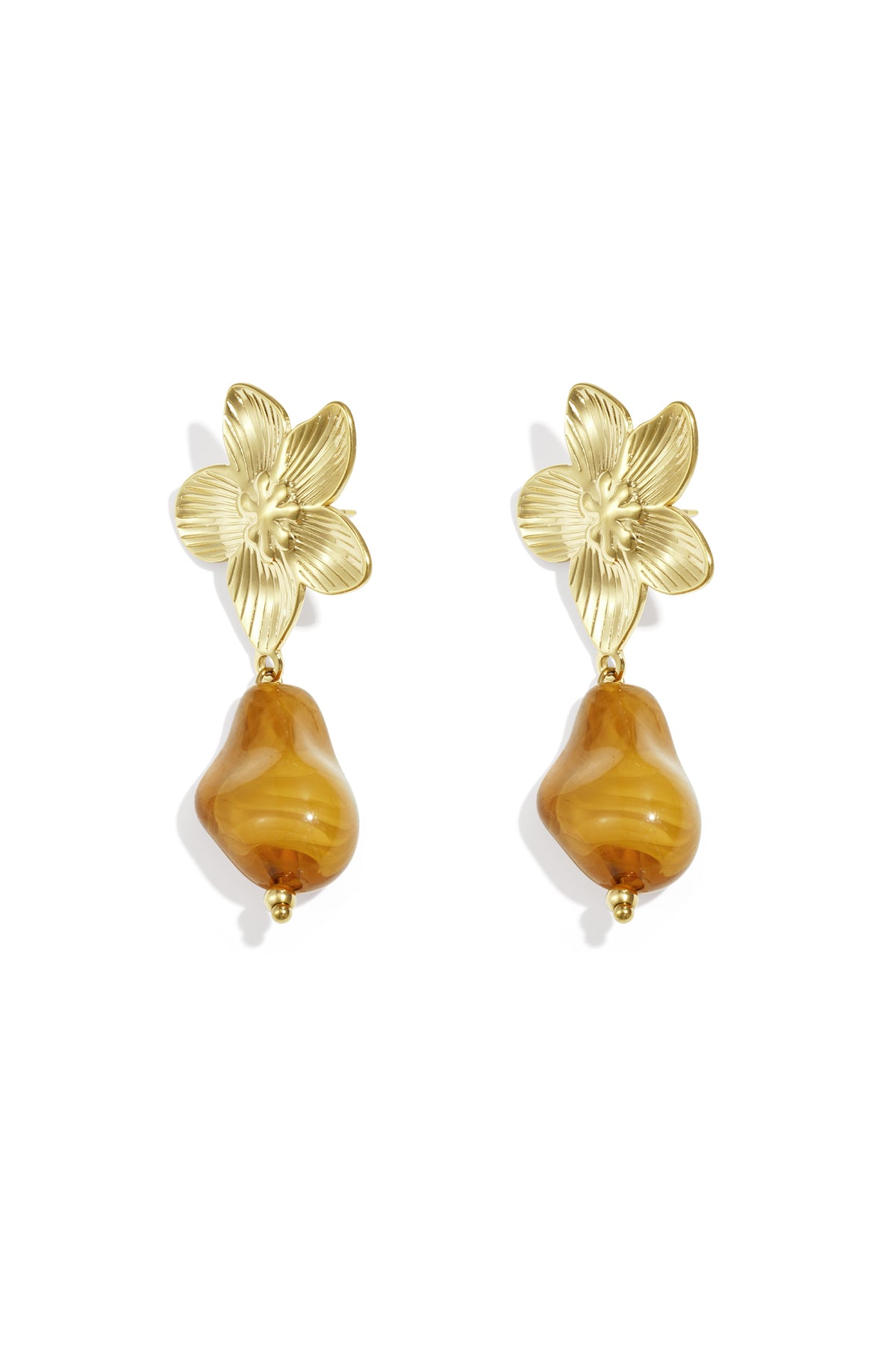Oorbellen | Floral drop