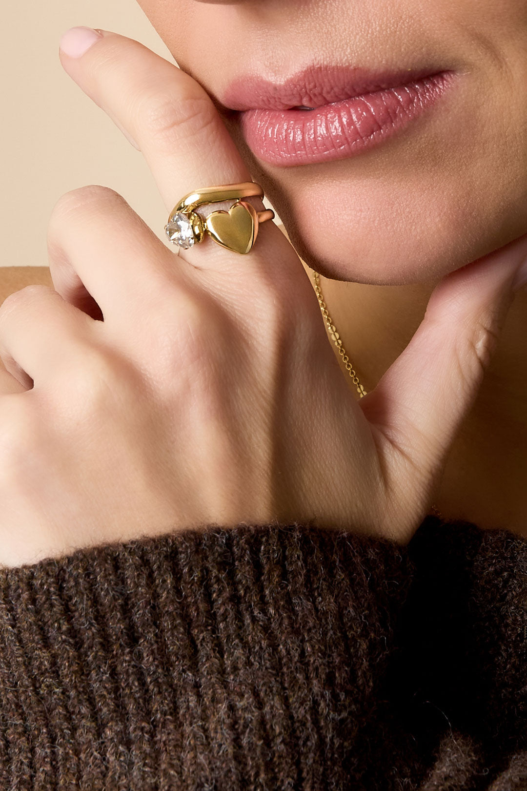 Ring | Heart sparkle