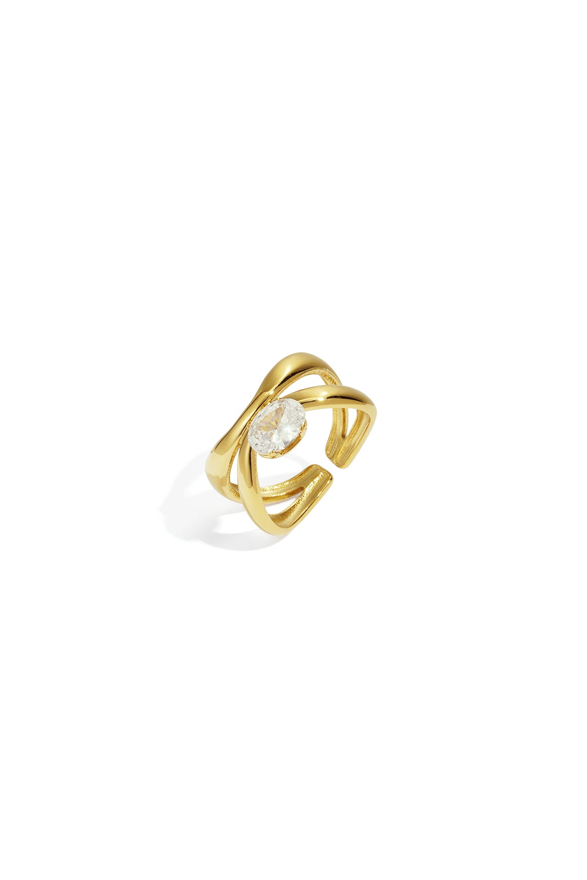 Ring | Crystal twist