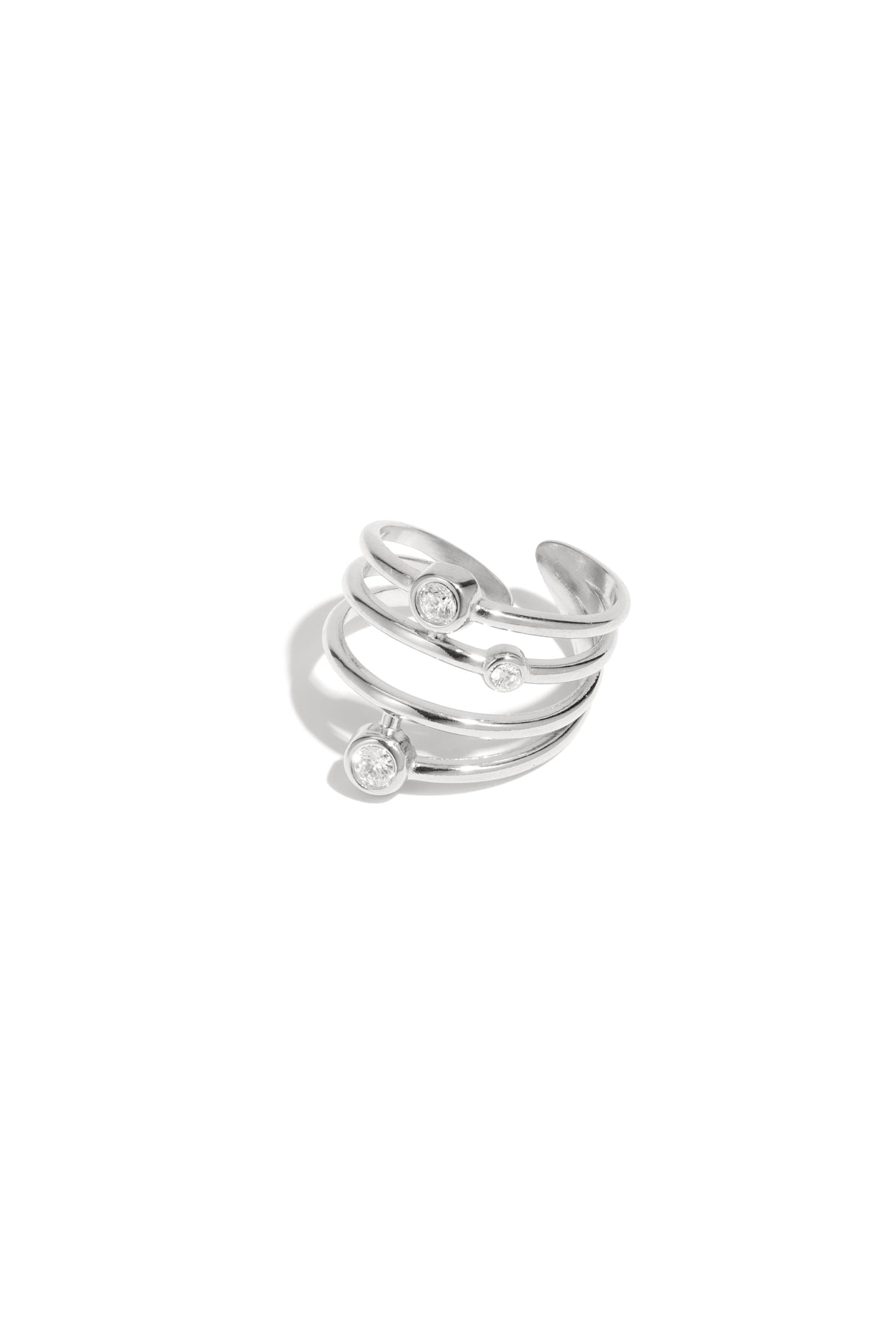 Ring | Floating crystals