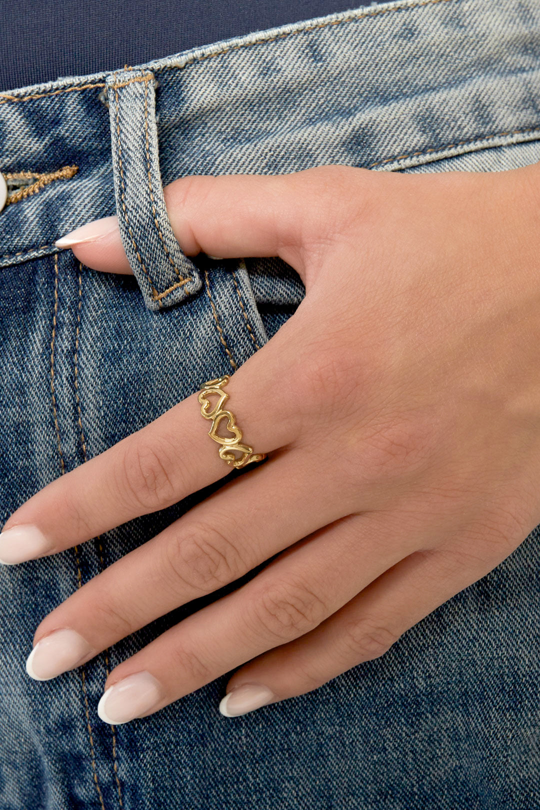 Ring | Linked hearts