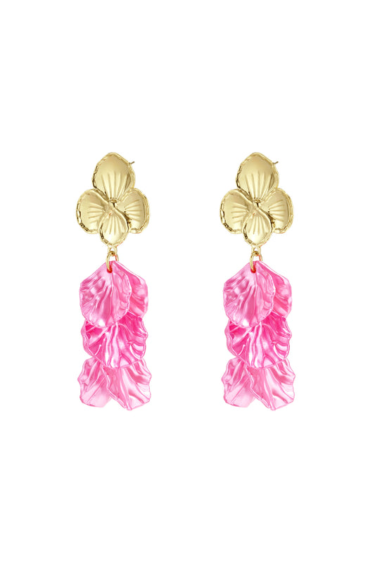 Oorbellen | Pearl blossom